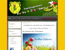 Tablet Screenshot of kuckuck-sonneberg.com